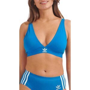 Adidas Womens/Ladies Cotton Blend Comfort Bra / Blue